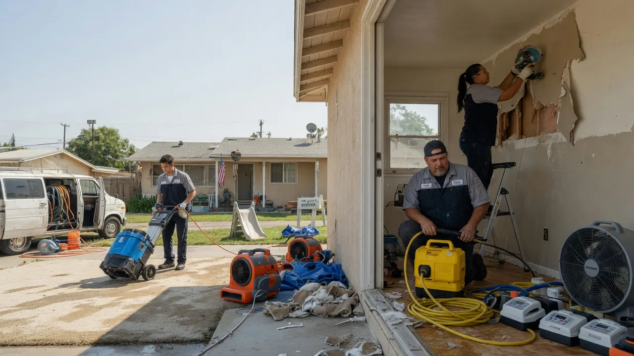 Water Damage Restoration in Sciota, IL near me